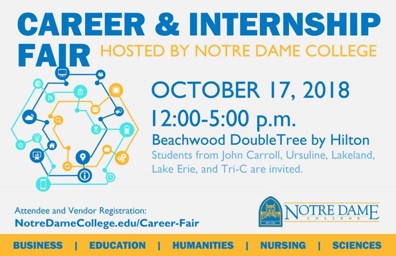 Notre Dame College Career & Internship Fair