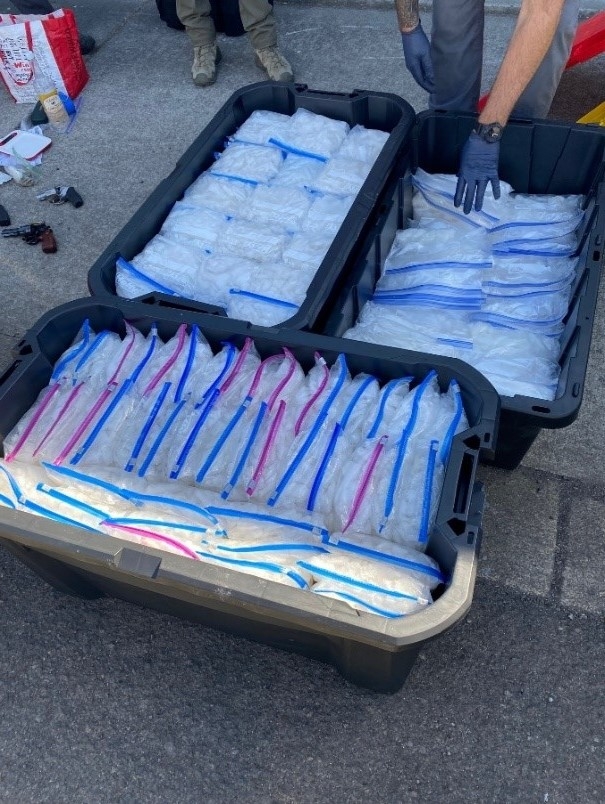 Largest Meth Seizure in Oregon History, 2021