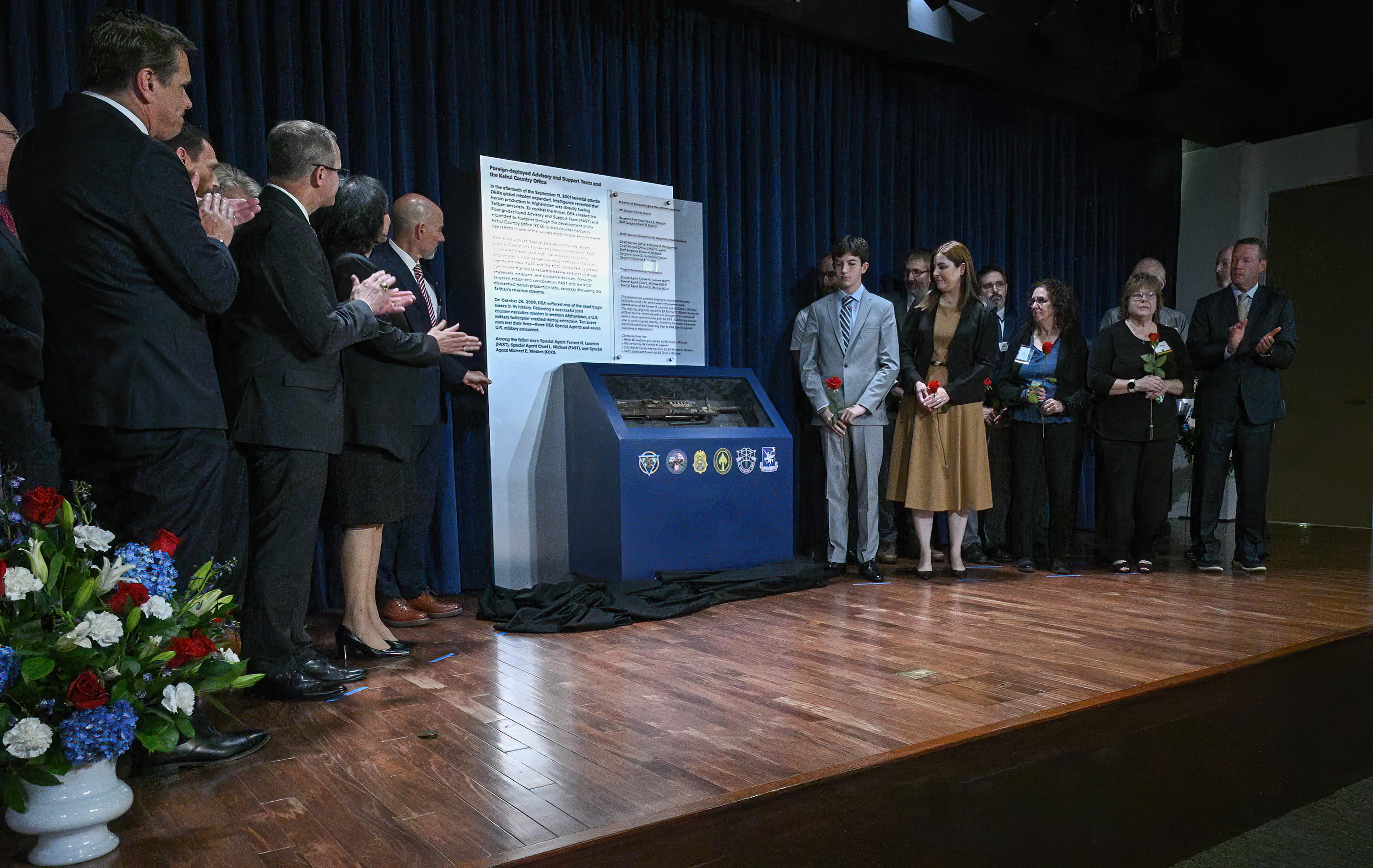 FAST Memorial unveiling