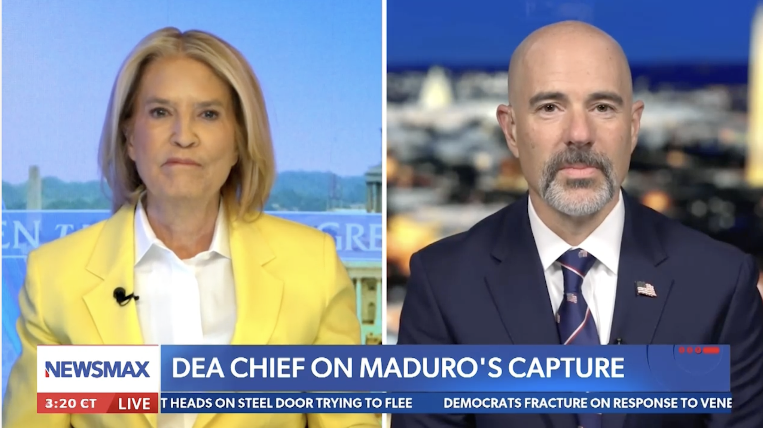 Administrator Cole speaks with News Max. 