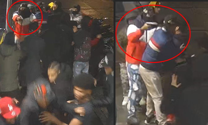 COLON brandishing firearm