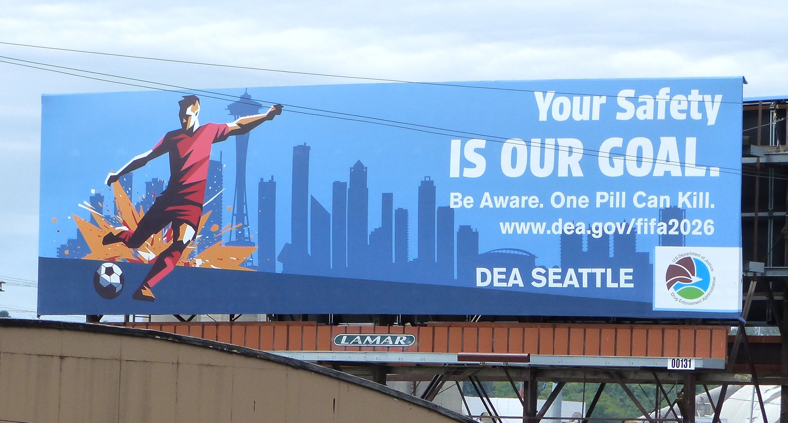 DEA Seattle billboard