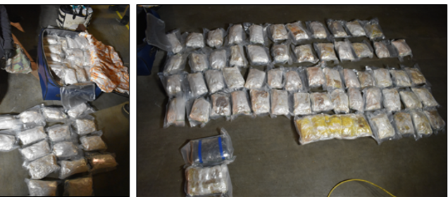 Seized Fentanyl and Meth