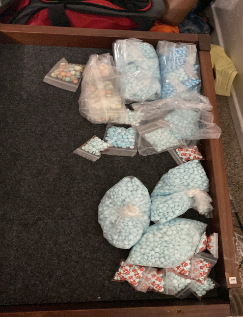 Fentanyl recovered from White’s residence