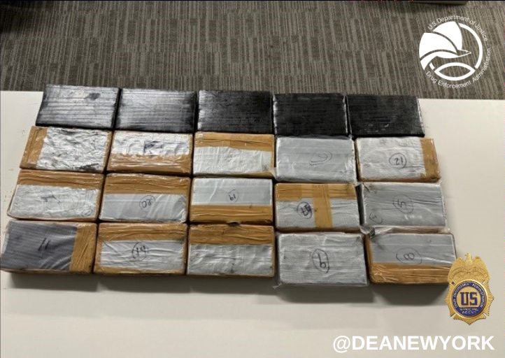 Seized Cocaine Kilos