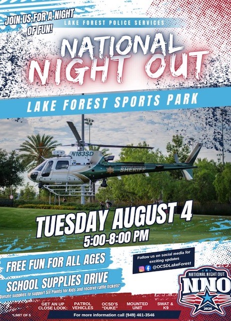National Night Out - Lake Forest