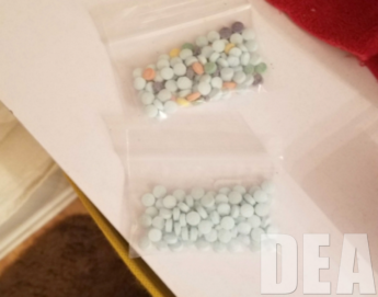 Fentanyl seized during the investigation