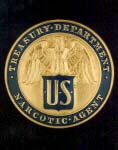 photo of Treasury Department badge