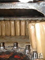 These two photos are from a concealed compartment located in a 40 ft. flatbed trailer. The concealed compartment contained multiple kilograms of cocaine seized as part of Operation Puma.