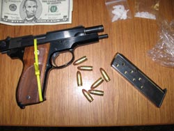 photo - gun, bullets, clip