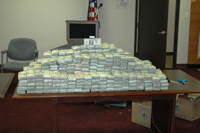 $2.2 million in cash seized in Operation Lockdown