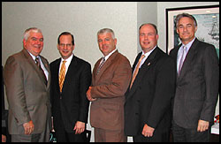 Gerard P. McAleer – DEA New Jersey Division - Special Agent in Charge (SAC), Stuart Rabner – State of New Jersey – Attorney General, Brain W. Collier – DEA NJ- Assistant Special Agent in Charge (HIDTA Commander), Kenneth R. McCreary – DEA NJ – Assistant Special in Charge (ASAC-I), Patrick P. Stenkamp – DEA NJ –Assistant Special Agent in Charge (ASAC-II)