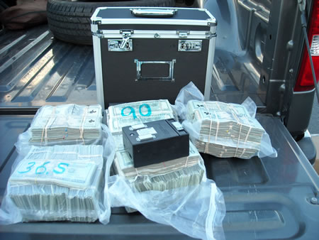 All items recovered as part of the operation.