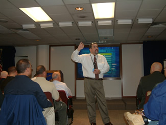 SA Angel Calderon speaks about the various concealment techniques