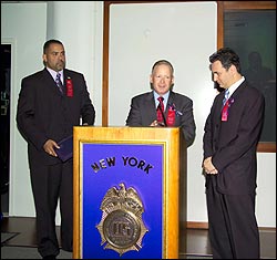 SAC John Gilbride thanks US Attorney for the Southern District of New York Michael Garcia for his remarks at the 2006 Hispanic Heritage Celebration