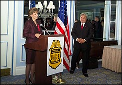 Administrator Karen Tandy addresses the Federal Drug Agents Foundation