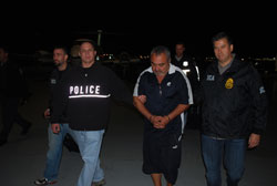 SANTACRUZ-ECHEVERRI, a Colombian national, was arrested