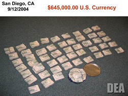 192 pounds of cocaine seized as part of the operation.