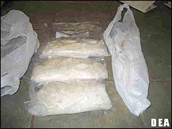 Meth seized in the case.