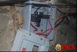 Cross Border Tunnel [Photos provided by the Government of Mexico military and the Secretaria de Seguridad Publica (SSP)]