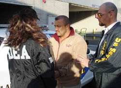 Goicochea-Diaz escorted by DEA & US Marshalls.