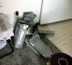 More than a dozen trafficker manufactured manifolds were seized with heroin residue - each capable of holding more than three kilograms of heroin.