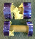 Cellophane wrappers were one of the many methods used by the traffickers to hide their drugs.