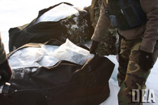 Marijuana seized from the Robinson Helicopter in North Idaho