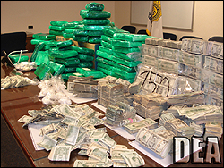 Drugs and Cash Seized