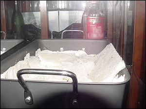 1.3 Kilos of Ice seized on March 25, 2004