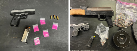 seized firearms