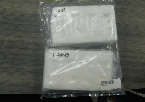 Kilos of cocaine seized