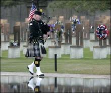 (R) SA Donnelly performed at the Oklahoma City National Memorial on April 19, 2011 to begin the memorial ceremony