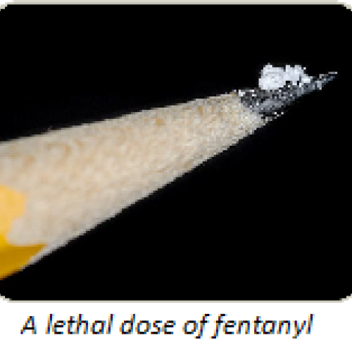 Lethal dose of fentanyl (DEA File Photo)