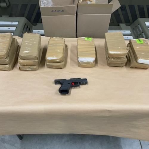 Seized fentanyl powder