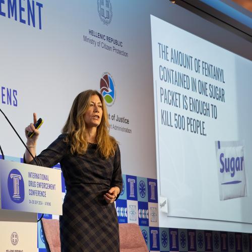 DEA Administrator Milgram Delivers Keynote Address