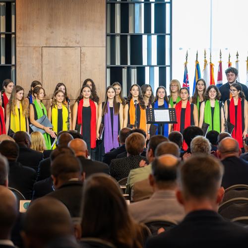 Choir at IDEC XXXVIII