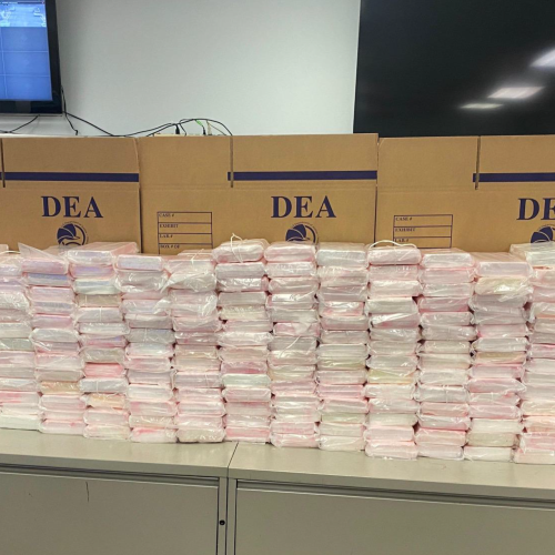 Photo of cocaine seized