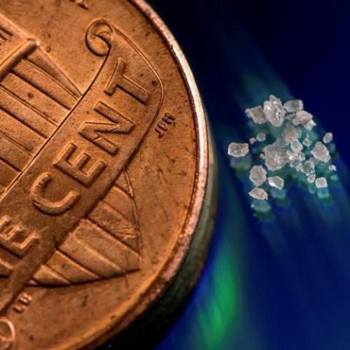 Lethal dose of fentanyl compared to penny