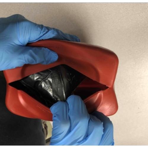 Fentanyl Hidden in Oil Container