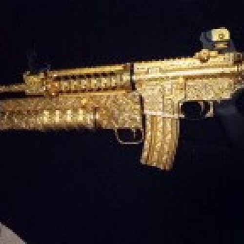 AM-15, multi-caliber AR-15 variant aka “El Dorado” recovered from Navarro-Sanchez’s possession during her arrest in Mexico on May 4, 2025.