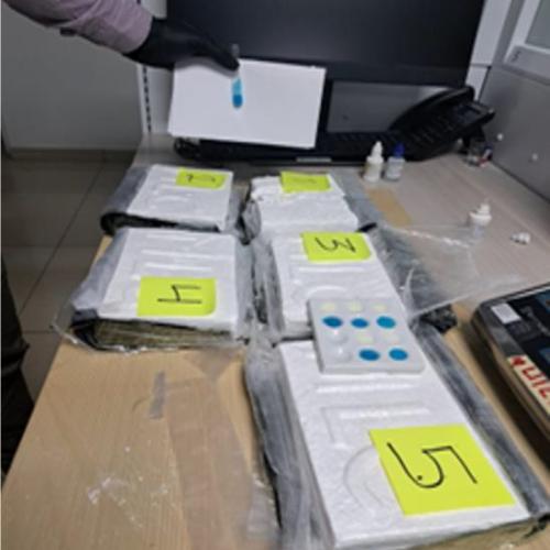 Five kilos of cocaine