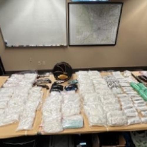 Drug evidence seized during investigation