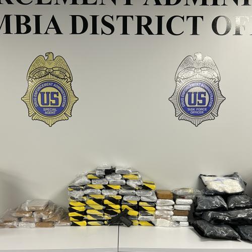 Total Seizures: 71 kilograms of suspected fentanyl powder 20 kilograms of crystal methamphetamine 1 firearm