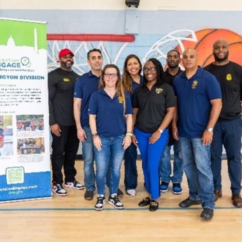 DEA Washinton Division and Maryland Army National Guard team