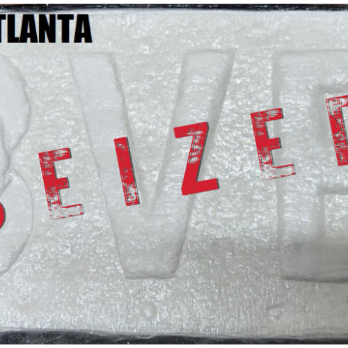 During an enforcement operation on August 5, 2025, agents from the DEA Atlanta Division and the SCSO seized 10 kilograms of cocaine.