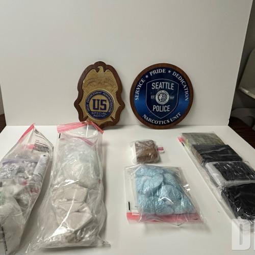 Fentanyl and cocaine seized October 28, 2025.