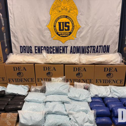 DEA seized more than 4.7 million fentanyl pills and nearly 2,396 pounds of fentanyl powder resulting in more than 57 million deadly doses of fentanyl removed