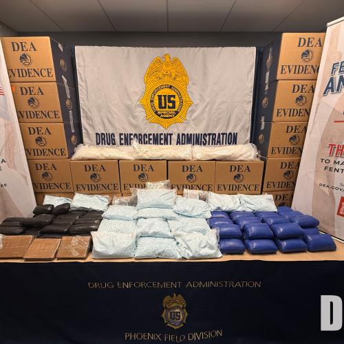 DEA seized more than 4.7 million fentanyl pills and nearly 2,396 pounds of fentanyl powder resulting in more than 57 million deadly doses of fentanyl removed
