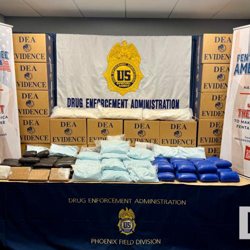 DEA seized more than 4.7 million fentanyl pills and nearly 2,396 pounds of fentanyl powder resulting in more than 57 million deadly doses of fentanyl removed